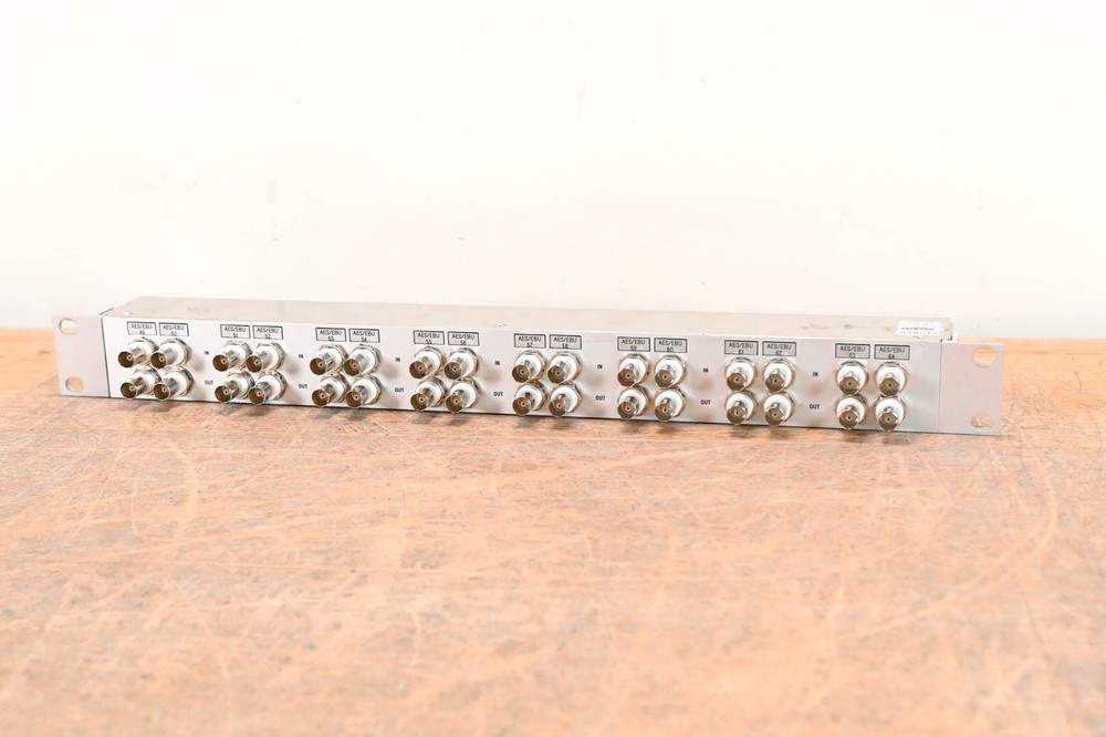 Studer D21m Modular I/O – AES/ EBU – 32x BNC to 4x DB25 Connectors CG01F45