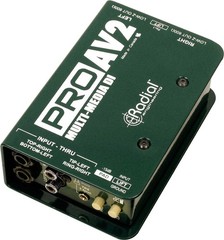 Radial Engineering ProAV2 Stereo Passive Multimedia Direct Box – ProAV2