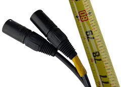 Monster Cable Prolink StudioLink 500 Dual XLR Male to Female Cable 13 Ft Neutrik