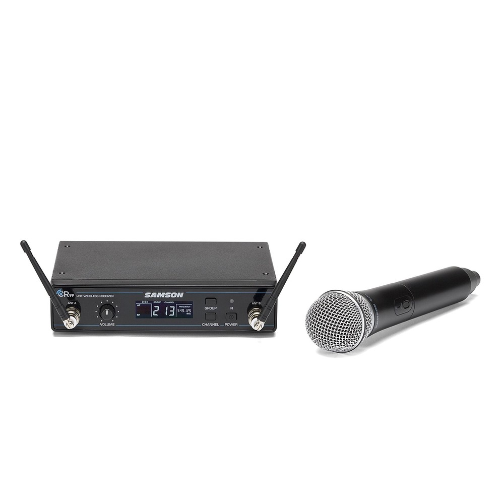 Samson Concert 99 UHF Handheld Wireless System D Band Frequency, Black