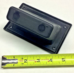 (2) Recessed Cabinet Plastic Pocket Handles Rack Case DJ PA Speaker Box Handle