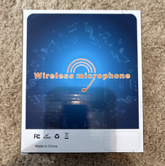 UHF Wireless Lavalier/Lapel Microphone Set, Black, MPN X002NKBE8X