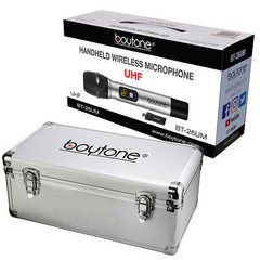 UHF Wireless Handheld Microphone, with adjustable 30 Frequency, Karaoke, Parties
