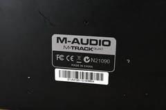 M-Audio M-Track Quad 4×4 USB Audio/MIDI Interface (NO POWER SUPPLY) CG01VGE