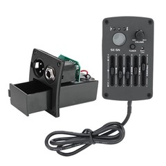 Acoustic Guitar 5-Band EQ Equalizer with Pickup Tuner, for Acoustic Guitar, U…