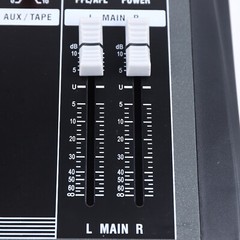 12 Channel Audio Mixer Bluetooth USB DJ Sound Mixing Console Amplifier Studio