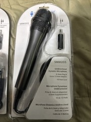 The Singing Machine SMM205 Dynamic Professional dynamic Microphone New