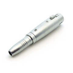 10 Pcs XLR 3 Pin Female to 6.35mm 1/4″ Female Stereo Audio Mic Adapter Converter