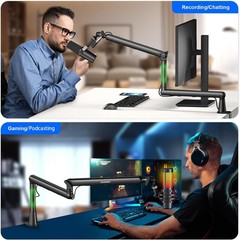 Low Profile Mic Arm Stand – HyperX QuadCast