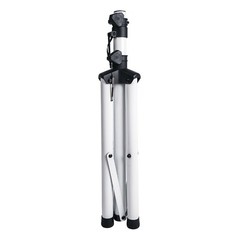 Sound Town 2-Pack Tripod Speaker Stand w/ Adjustable Height White STSD-48W-PAIR