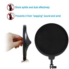 Shock Mount with Pop Filter & Windscreen for Bluebird SL Microphone – Vibration