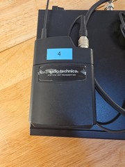 Audio-Technica ATW-R2100a Receiver 487-507MHZ With Transmitter ATW-T210 & AT829