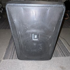 JBL PA Speaker Passive Wired Black Speaker Twist Input Rectangular Plastic Metal