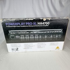 Behringer PowerPlay Pro-XL HA4700 4-Channel Headphone Distribution Amplifier