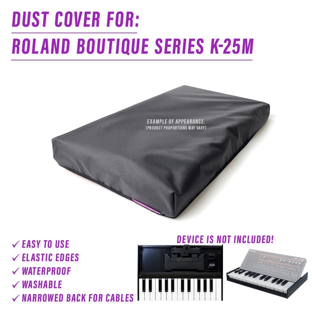 DUST COVER for ROLAND BOUTIQUE SERIES with K-25M Keyboard