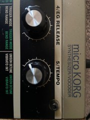 Slightly Used!  Korg microKorg Synthesizer w/Original Power Adapter 