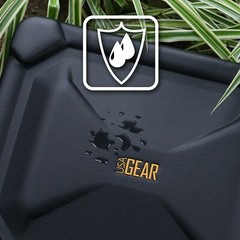 USA GEAR Hard Shell Mixer Case Compatible with Pyle Mixer, Microphones, and More