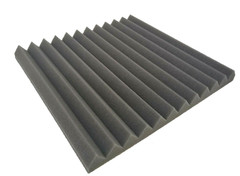 12 pcs 12″x12″x1″ Acoustic Foam Gray Panel Tiles Wall Record Studio Sound Proof