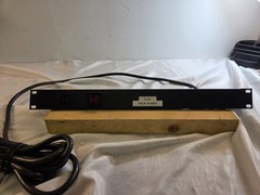 Lowell 8-Outlet 1U Rack Mount Power Strip / Rack Power Distribution Unit