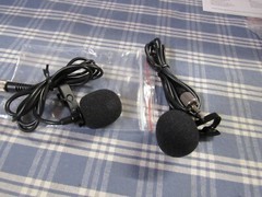 HOTEC UHF Wireless Microphone System Dual Lapel/Lavalier and Headset Microphones