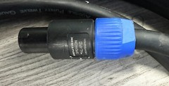Speakon to Speakon Speaker Cable 12AWG 20ft.