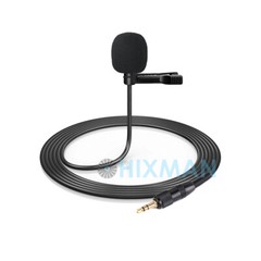 HIXMAN LB3-SO Lav Lavalier Lapel Condenser Mic For Sony UWP V1/D11/D21 Wireless