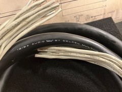 9-Pair, BELDEN 1219A ‘Brilliance‘ cable. 10-ft pieces, shrink-wrapped fanouts