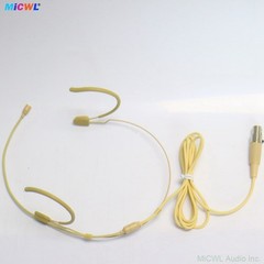 PG28 Earset Headset Microphone for Shure Wireless BeltPack Transmitter Mini 4Pin