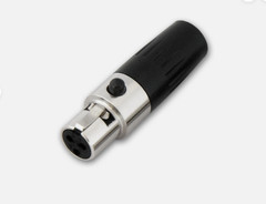 1 5 10 20 Qty Professional Mini XLR 3pin Female Microphone Connector Audio Mic
