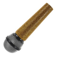 Children’s Performance Microphone Rhinestone Toy Retro Prop Model Costume