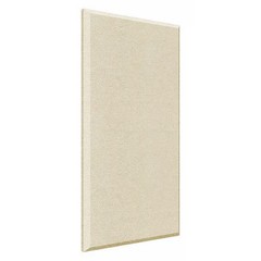 Acoustic Panel, 1.05 NRC, Fiberglass Core, 24 in W, 4 ft L, 2 in Thick,
