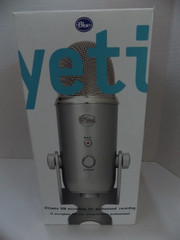 Blue Yeti Ultimate USB Microphone w/ Stand, USB Cable & Box