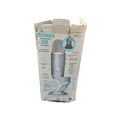 Yeti Blue USB Microphone For Professional Recording (Silver)