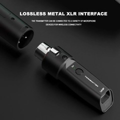 Wired to Wireless Microphone System Converter Transmitter Receiver New