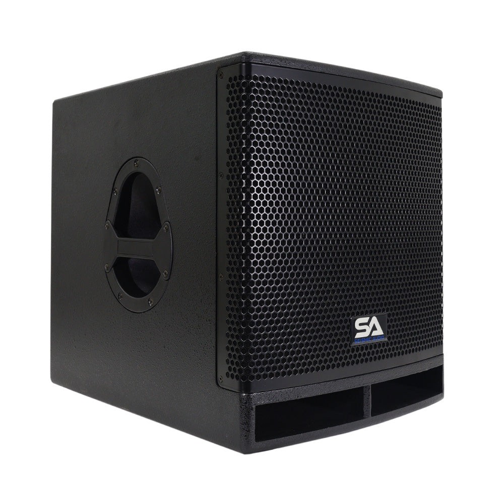 Seismic Audio 12″ 500W Powered PA Subwoofer Cabinet Bluetooth Apex-12Sub