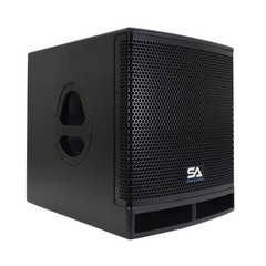 Seismic Audio 12″ 500W Powered PA Subwoofer Cabinet Bluetooth Apex-12Sub