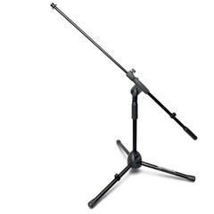 AxcessAbles Short Microphone Stand with 34″ Telescoping Boom Arm | Low Profil…