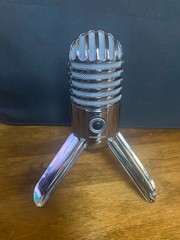 Samson Meteor Mic USB Condenser Microphone Chrome Podcast Streaming PC