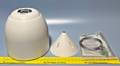 Community DP8‑W 8″ Pendant Loudspeaker – 2‑Way 70V/100V/8Ω – White – Pro Audio