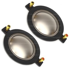 2 x Replacement Diaphragm Titanium Voice Coil for HyperPower HP-750T (PAIR)