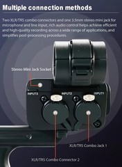Original XLR-H1 XLR Top Handle Microphone Holder for SONY ILME FX3 ILME FX30