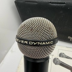 Vintage Beyerdynamic Soundstar MKIII M600 Studio Dynamic Microphone/Case/Inserts