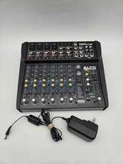 Alto ZMX 122 FX 8-Channel 3-Band EQ 2-Bus Phantom Power Digital Effects Mixer