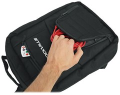 Rockville DJBP24 Rugged DJ Compact Backpack with 11 Compartments/Fits 17″ Laptop