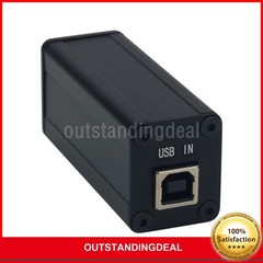 USB Audio Interface USB to AES Converter (16-bit to 24-bit, 44.1KHz to 96KHz)
