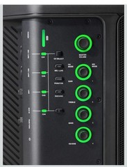 JBL Professional EON One Compact All-in-One Rechargeable PA Speaker-7525 + Stand