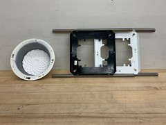 Quam ERD-8/SSB-2 12Pk Tile Plate and 8″ Backbox Bundle – Plates are mixed B/W