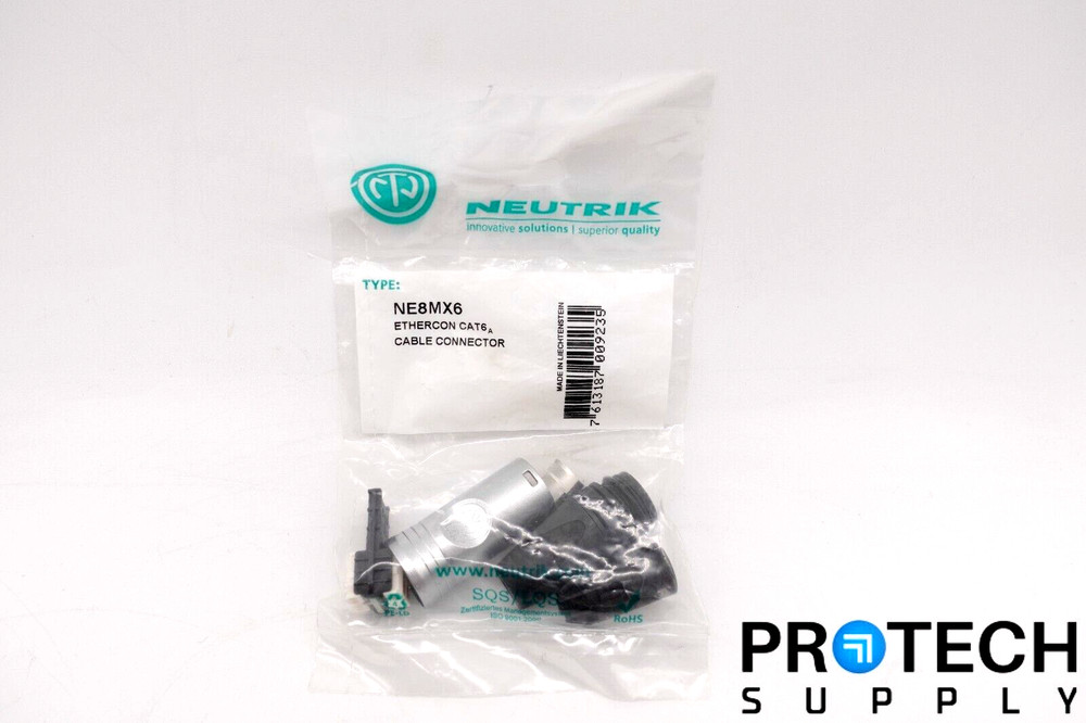 Neutrik NE8MX6 Ethercon Cat6A Cable Connector NEW with WARRANTY