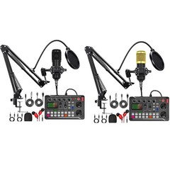 NEW BM800+V8S Sound Card Set Audio Condenser Mic Studio Singing Microphone US