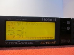 Roland SC-55mkII SC-55mk2 / Read Description w/ Power Supply / Made in Japan